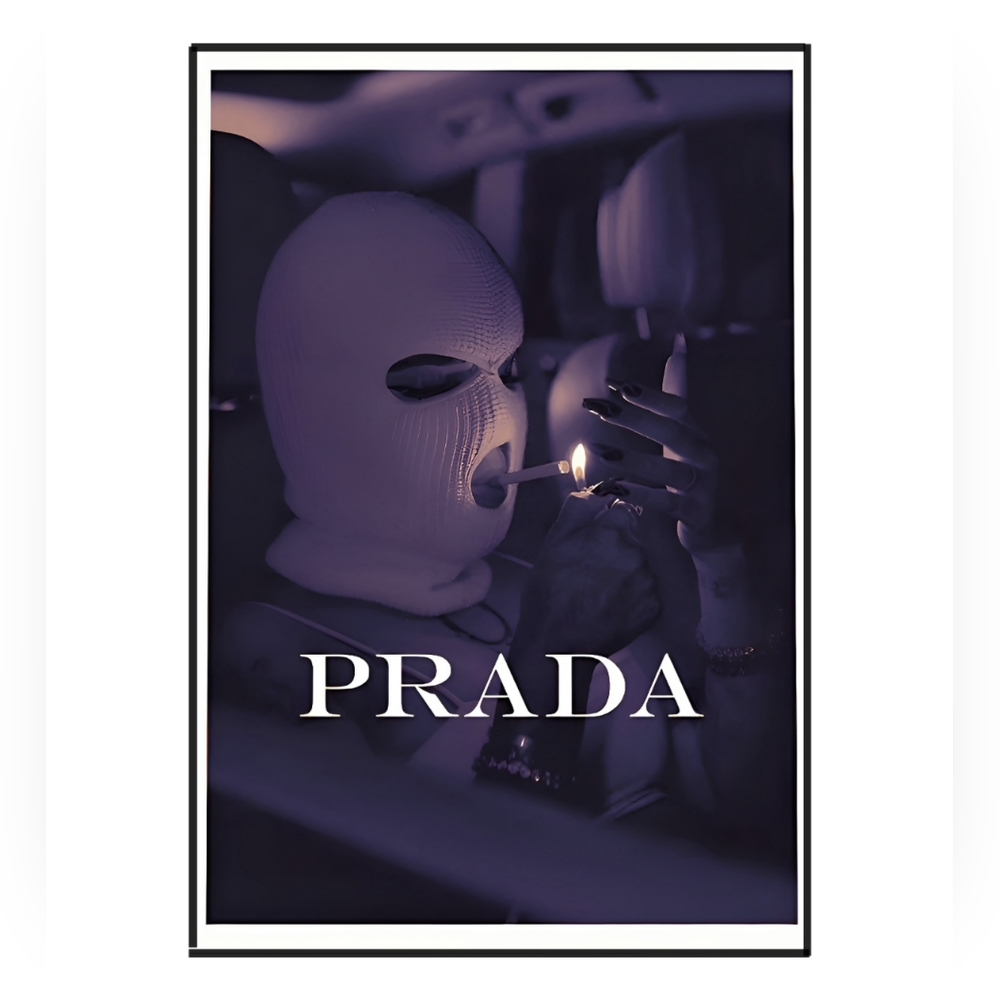 Prada 8 1/2"x11" Framed Wall Art